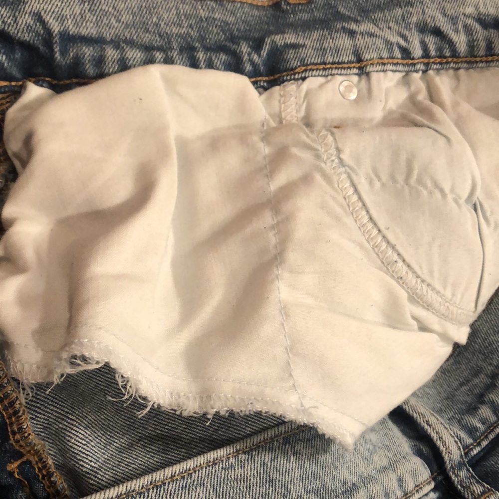Old Navy sz 20 Extra High Rise Straight-Slim Pockets-Tummy Panel Button Fly - Picture 10 of 10